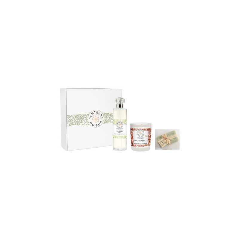 Coffret 'Esprit de Provence' Bougie et parfum : citron