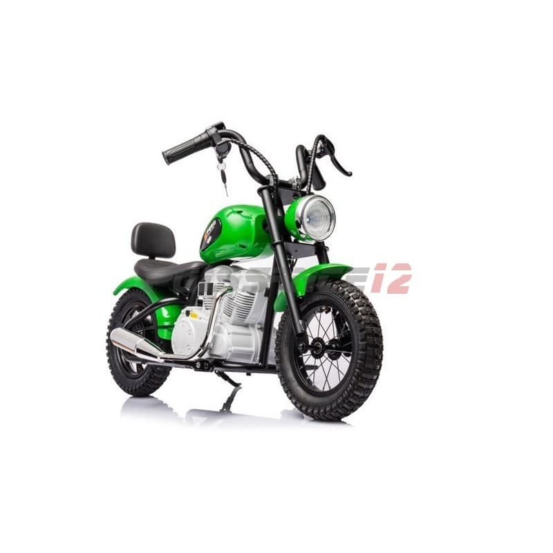 Moto Chopper Electrique 36 Volts pour enfant Rouge
