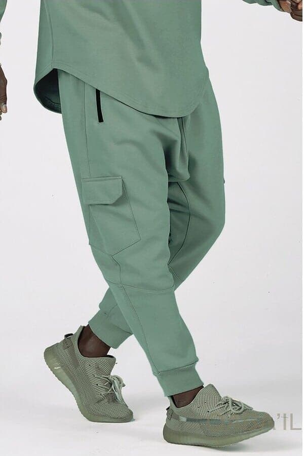 Sarouel Sniper Vert Amande - Qaba'il