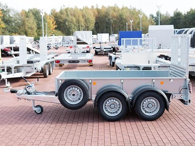 Ifor Williams Baumaschinenanhänger GD 85 158×250 2,7t|Rampe-Neu