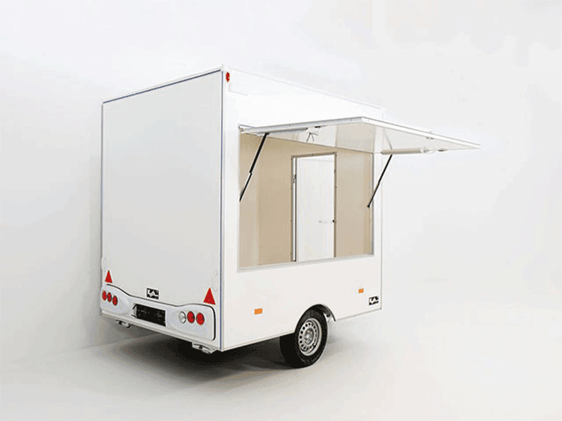 verkaufsanhanger bk 200x250x230cm 13t neu