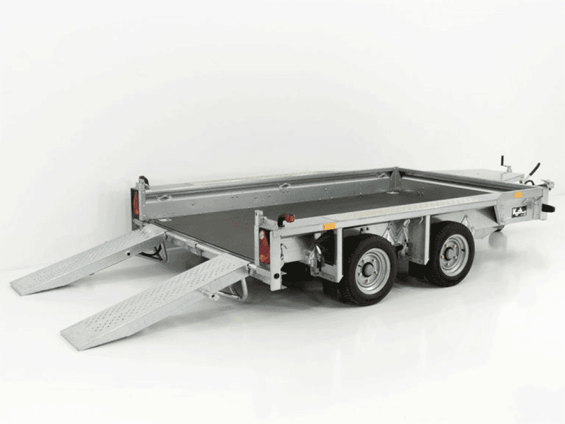 ifor williams baumaschinenanhanger gx105 hd 35tauffahrschienen neu