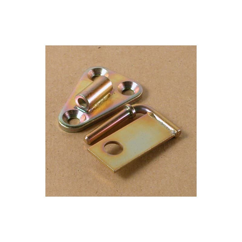 Charnière et axe avant selle police