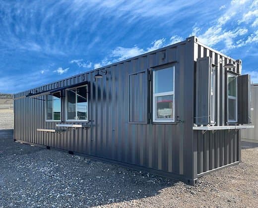 Barcontainer ausgestattet mit 40 Fuß