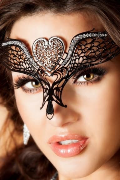 Masque Vénitien modèle 3705 - Chilirose Taille Unique