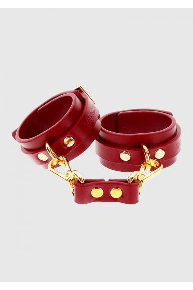 Menottes rouges dorées - Taboom