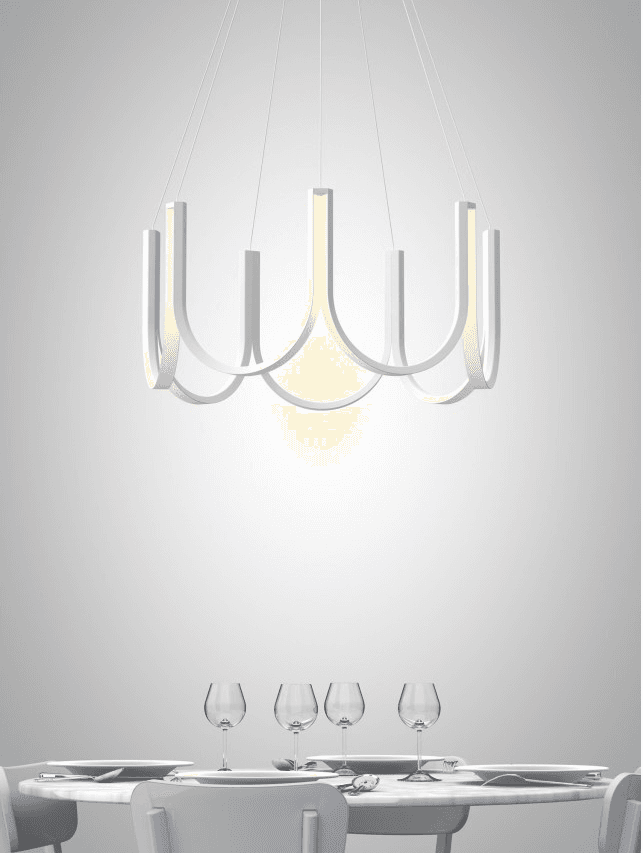 Suspension U7 Arpel - blanc mat