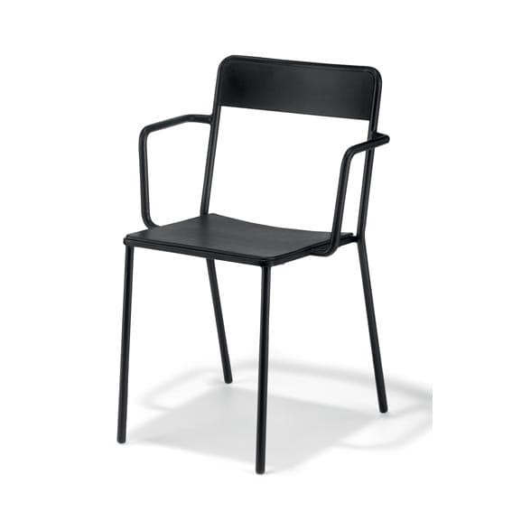 Lot de 4 chaises C1.2/1 COLOS - gris chaud