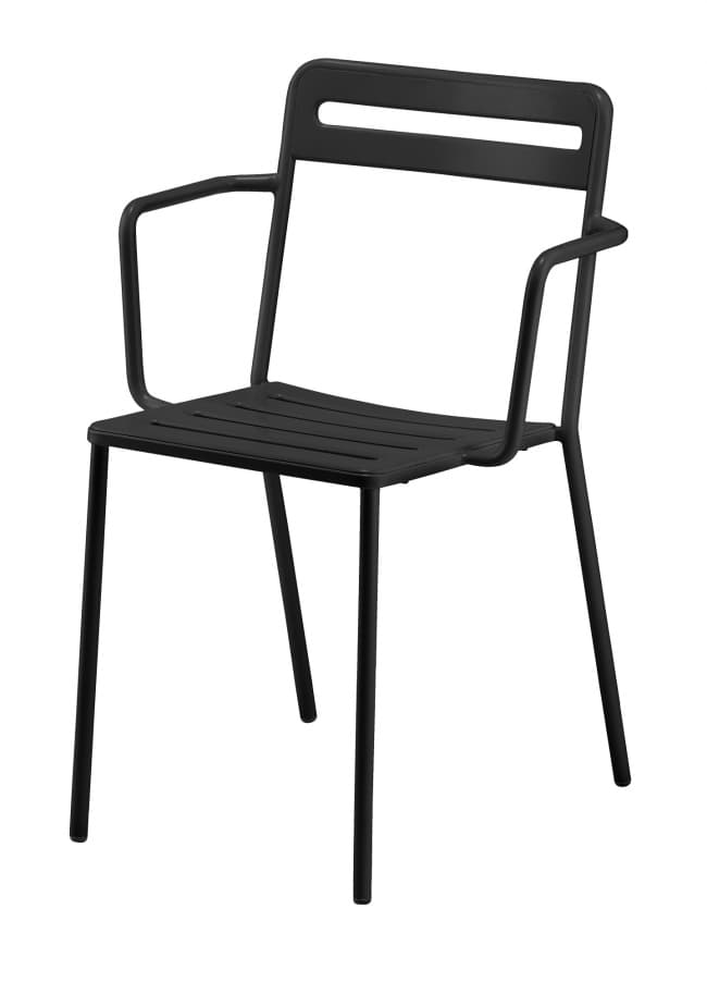 Lot de 4 chaises C1.2/4 COLOS - Noir