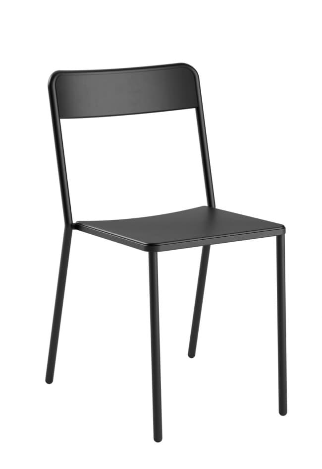 Lot de 4 chaises C1.1/1 COLOS - Noir