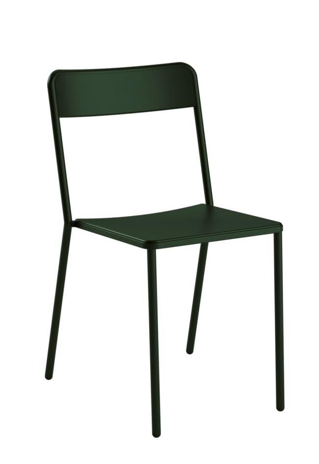 Lot de 4 chaises C1.1/1 COLOS - vert foncé