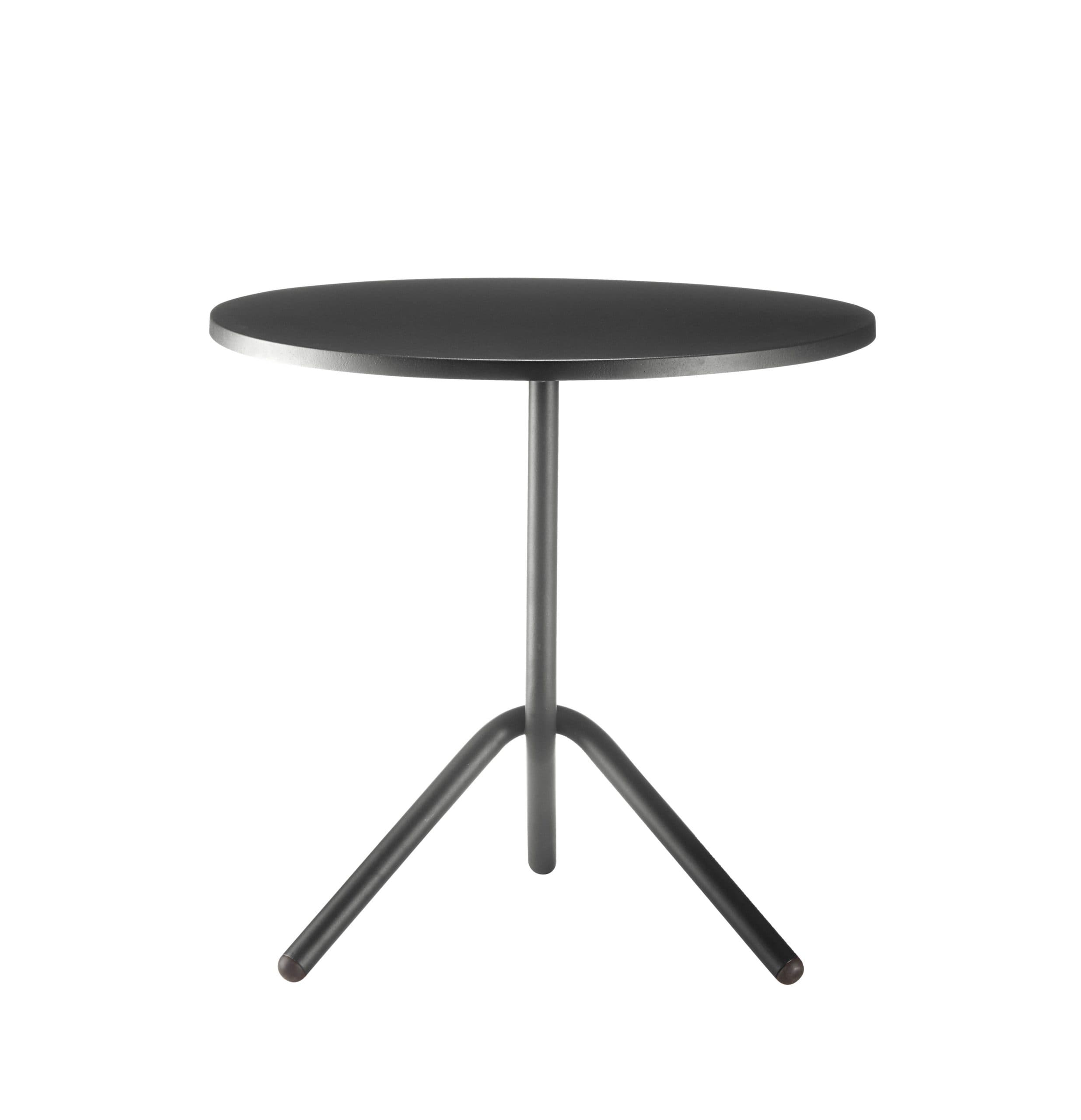 Table d'extérieur TA/1-600 et 700 COLOS - diam 70 cm , Tôle , gris chaud
