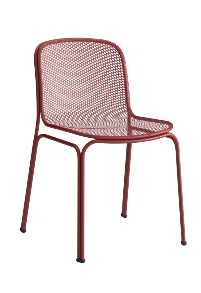 Chaises VILLA ( vendues par lot de 4 uniquement) - Sans accoudoirs , aubergine