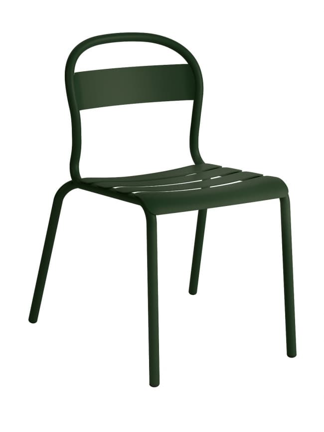 Lot de 4 chaise STECCA 1 (prix à l'unité) - vert foncé