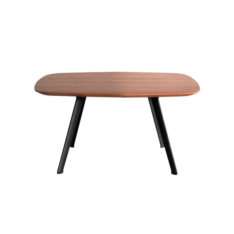 Table basse SOLAPA 58 x 58 cm - Noyer , Hauteur 36cm