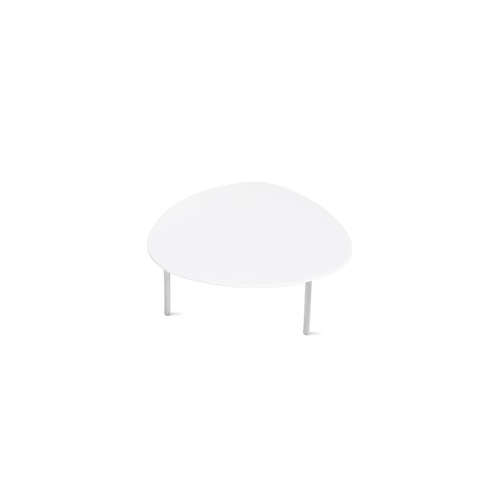 Table basse ECLIPSE - S , Blanc laqué