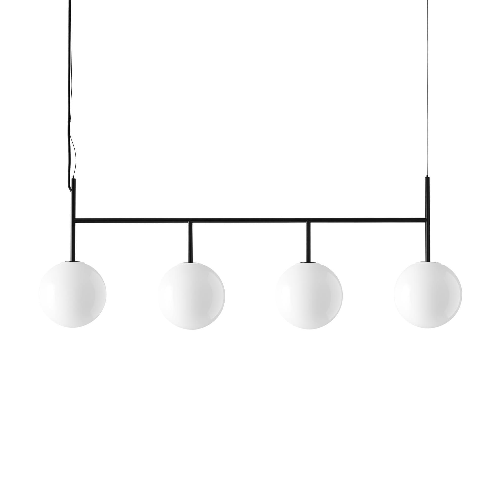 Le cadre de suspension TR BULB - Acier peint par poudrage noir brillant