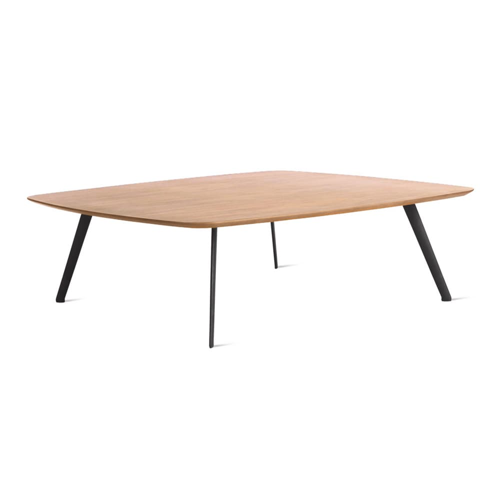 Table basse SOLAPA 118 X 118 cm - Chêne Alpin , Hauteur 36cm