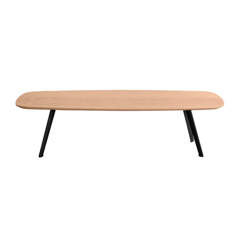Table basse SOLAPA 118 x 58 cm - Chêne Alpin , Hauteur 30cm