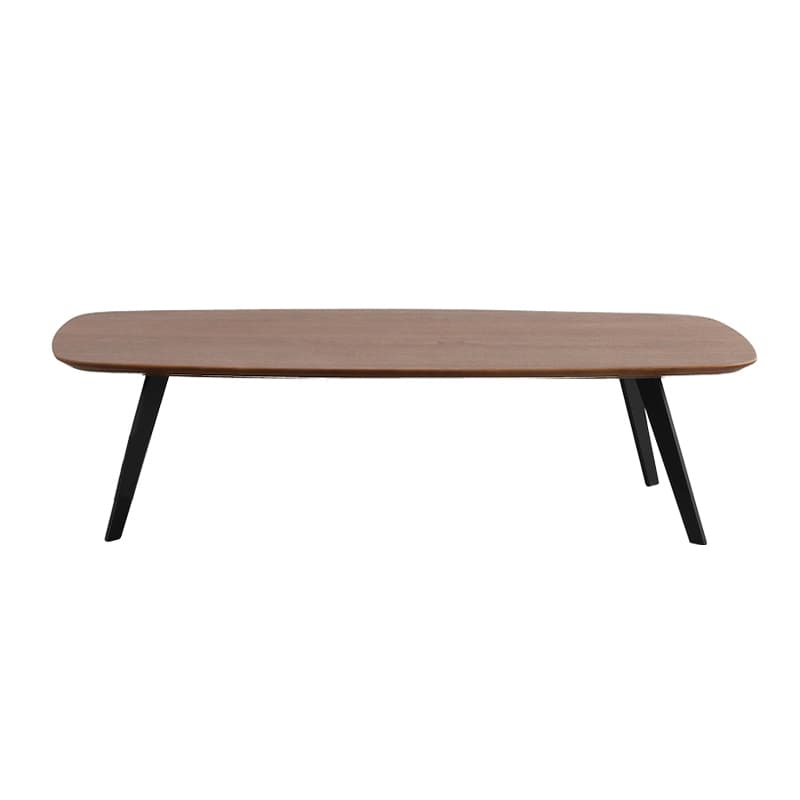 Table basse SOLAPA 118 x 58 cm - Noyer , Hauteur 30cm