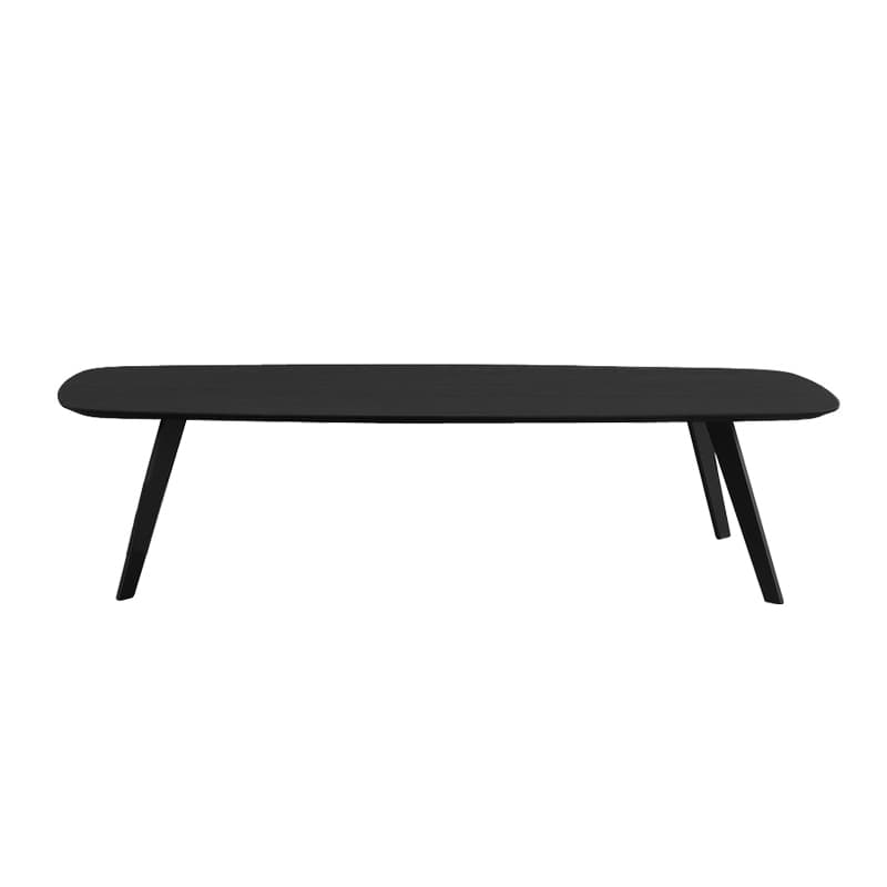 Table basse SOLAPA 118 x 38 cm - Fenix noir , Hauteur 30cm