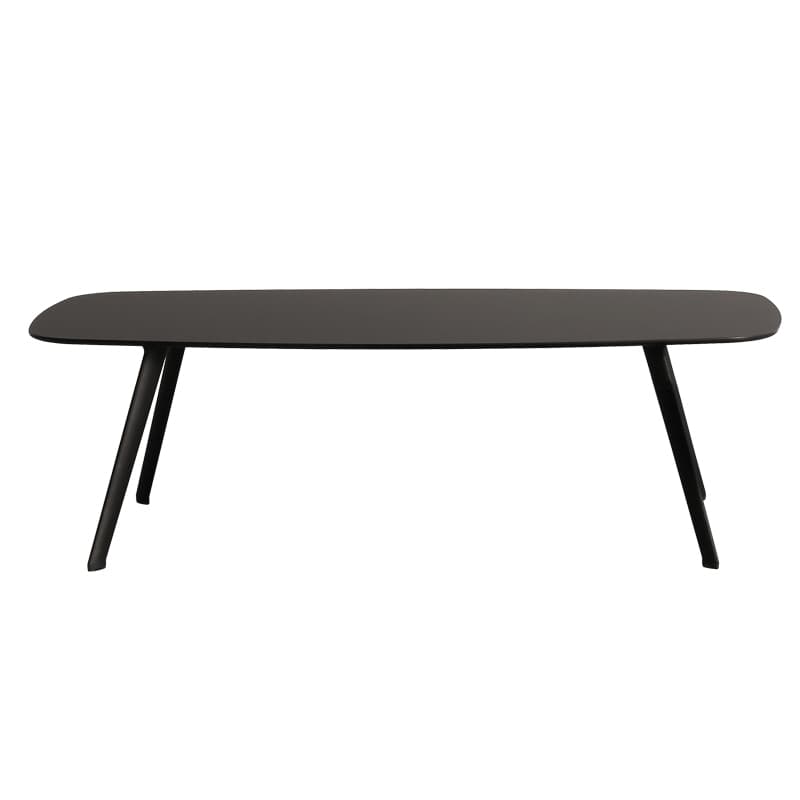 Table basse SOLAPA 118 x 58 cm - Fenix noir , Hauteur 36cm