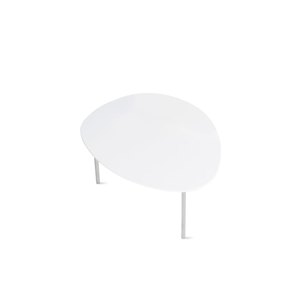 Table basse ECLIPSE - M , Blanc laqué