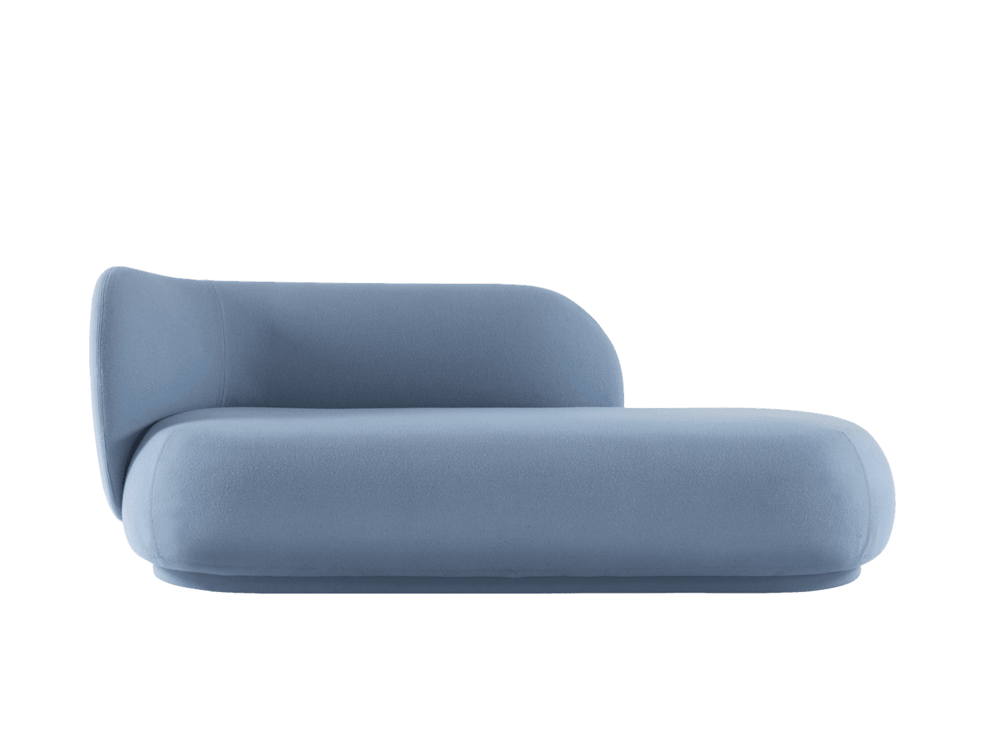 Divan RICO Fermliving - Tissus Tonus , Bleu ciel
