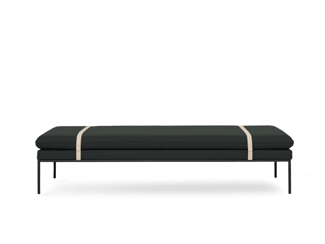 Banquettes TURN Daybed - vert foncé
