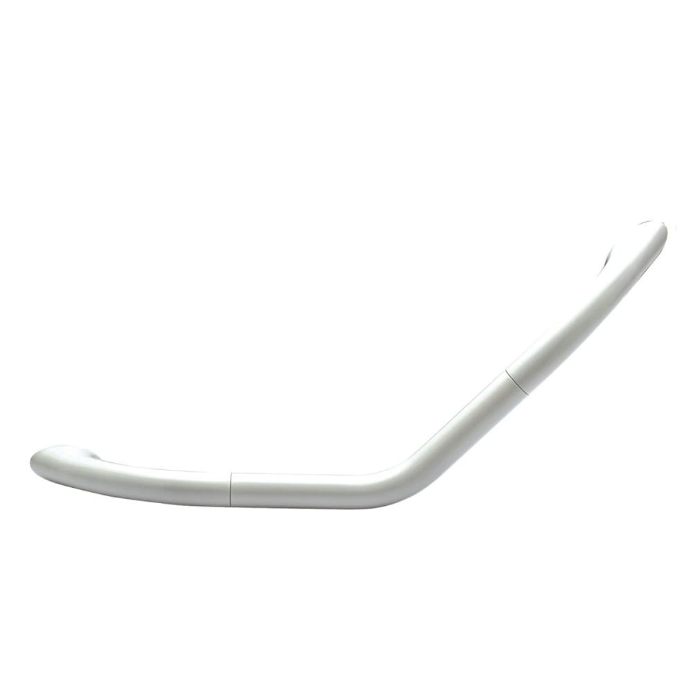 Barre d'appui PMR coudée STYLE - Blanc