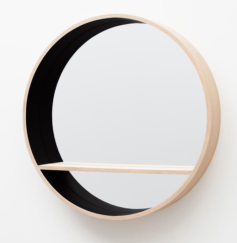 MIROIR-CONSOLE de Drugeot Manufacture - N°14 Nuit Noir , 125cm