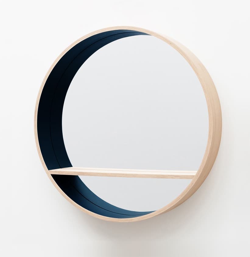 MIROIR-CONSOLE de Drugeot Manufacture - N°1 Bleu Nuit , 100cm