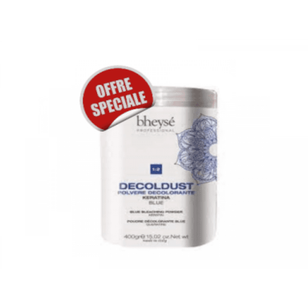 Poudre décolorante Decoldust Keratina Poudre blanche 400g
