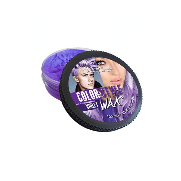 Cire coiffante et colorante Violet Renée Blanche