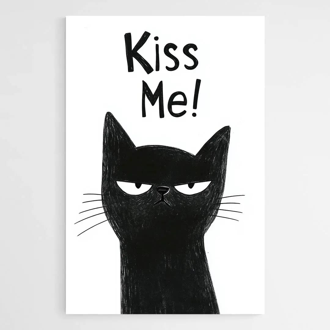 Tableau chat mignon Tableau plexiglas 80x120