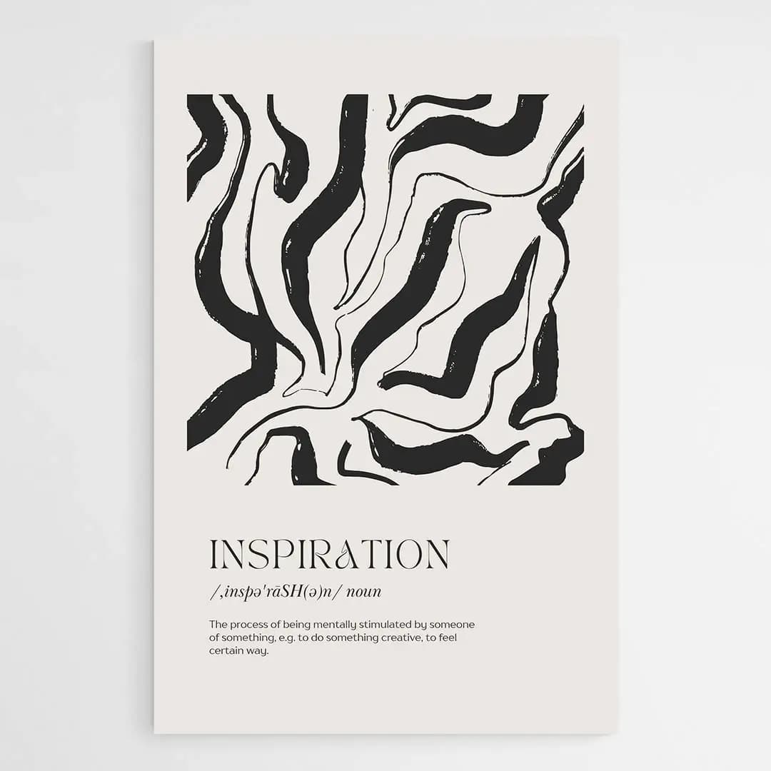 Tableau inspiration Tableau monté sur châssis 80x120