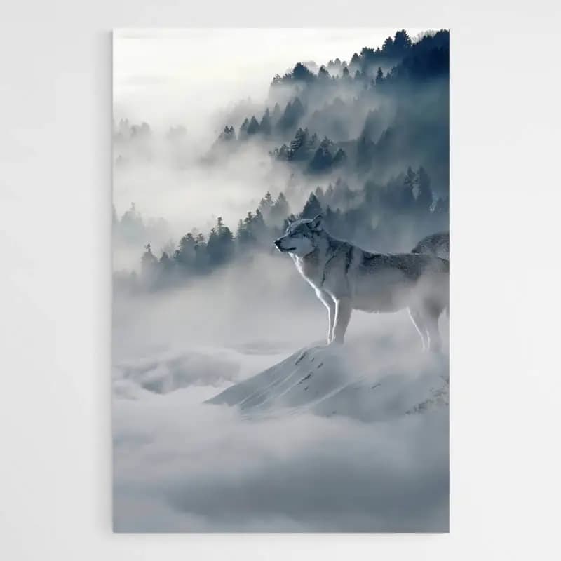 Tableau Ambiance Scandinave Tableau avec cadre flottant 20x30