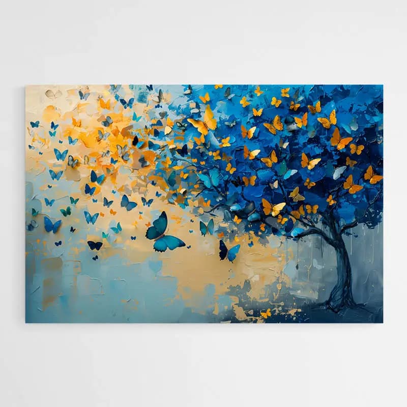 Tableau Arbre des Temps Tableau monté sur châssis 80x120