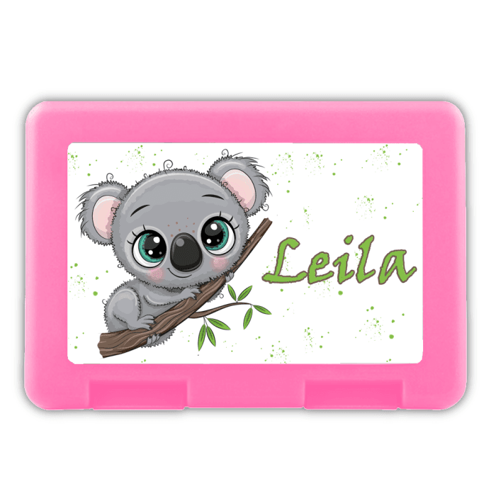 Boîte à goûter personnalisée modèle koala