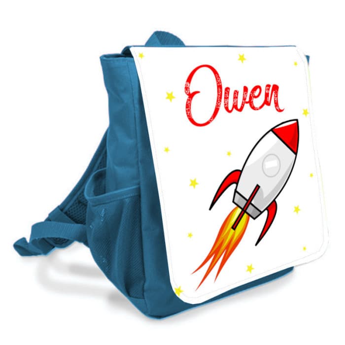 Sac à dos personnalisé enfant modèle fusée