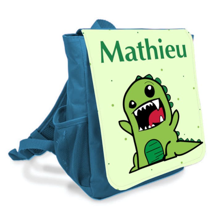 Sac à dos personnalisé enfant modèle dinosaure
