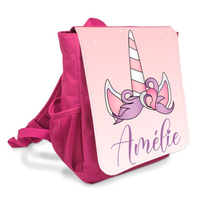 Sac à dos enfant personnalisé modèle licorne