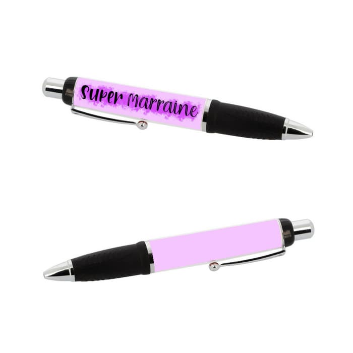 Stylo personnalisé super marraine