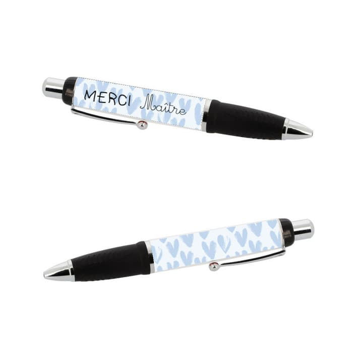 Stylo personnalisé Merci Maître