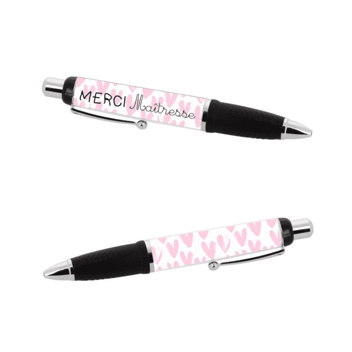 Stylo personnalisé Merci Maîtresse