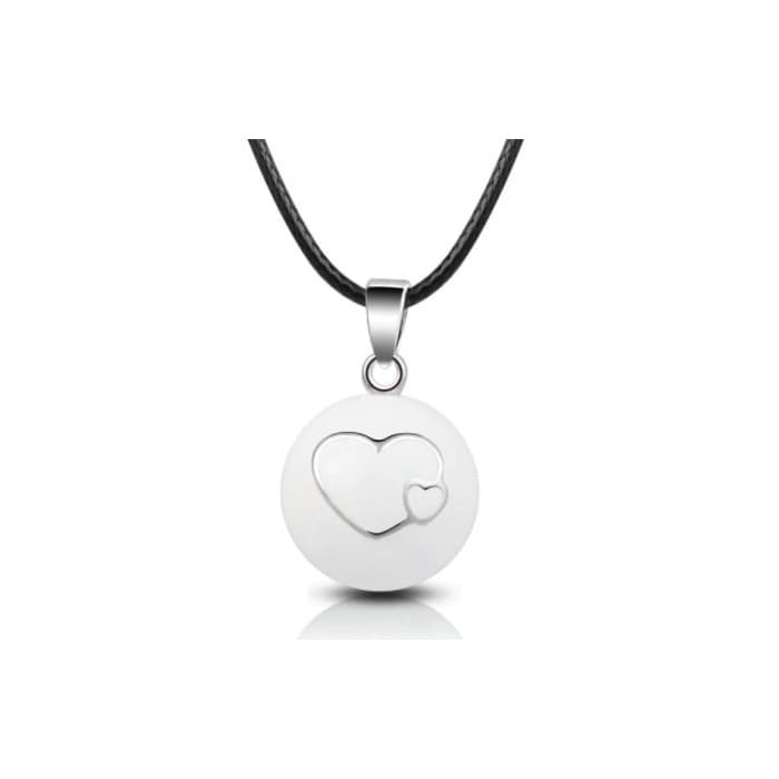 Bola de grossesse modèle coeur blanc