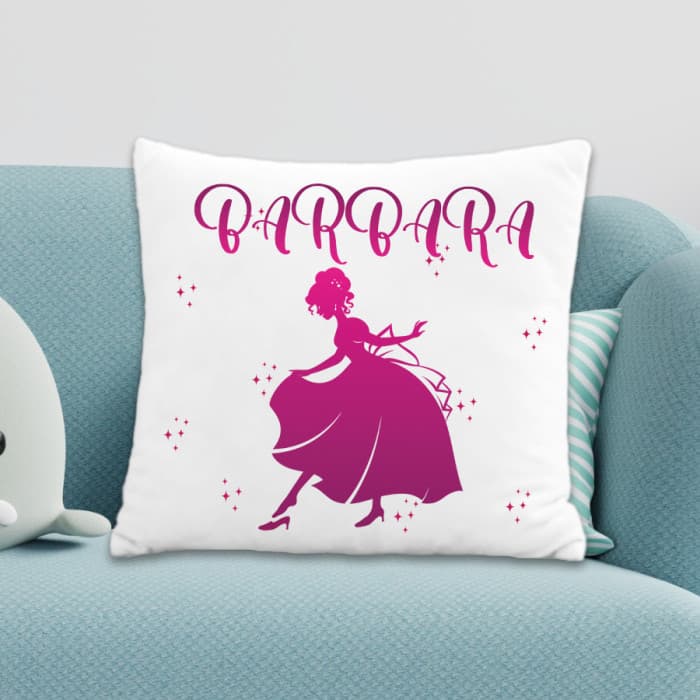 Coussin enfant personnalisé Cendrillon