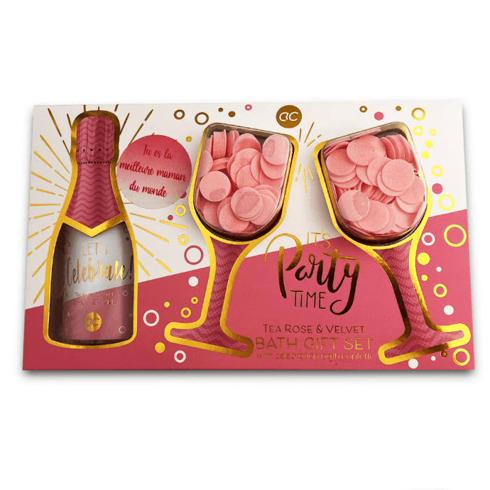 Coffret cadeau pour le bain femme personnalisable
