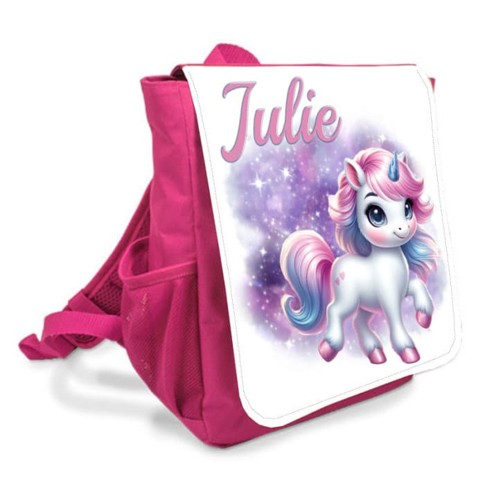 Sac à dos personnalisé enfant modèle licorne