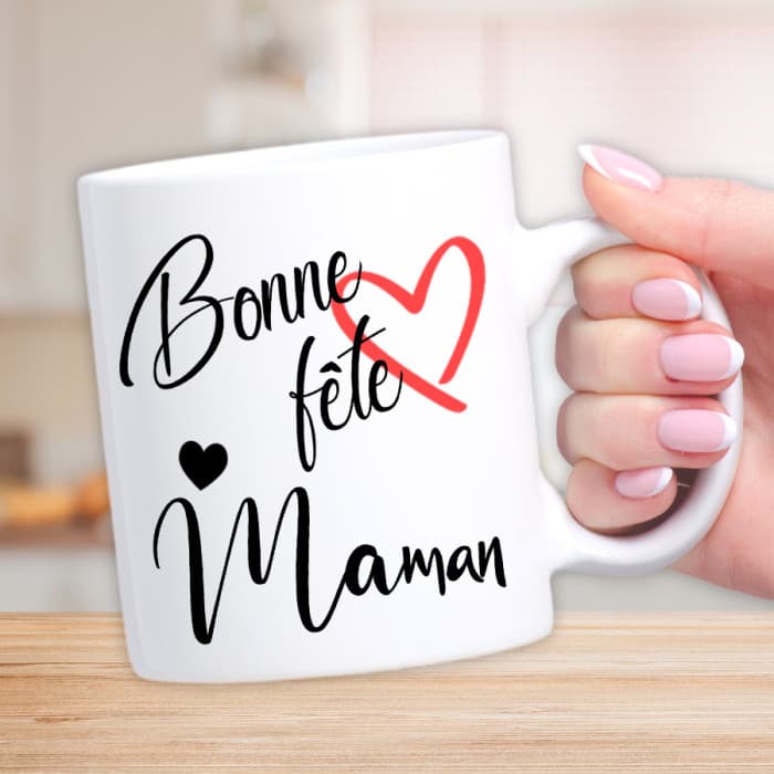 Mug personnalisé fête des mères
